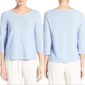 Eileen Fisher Atlan Top 100% organic linen